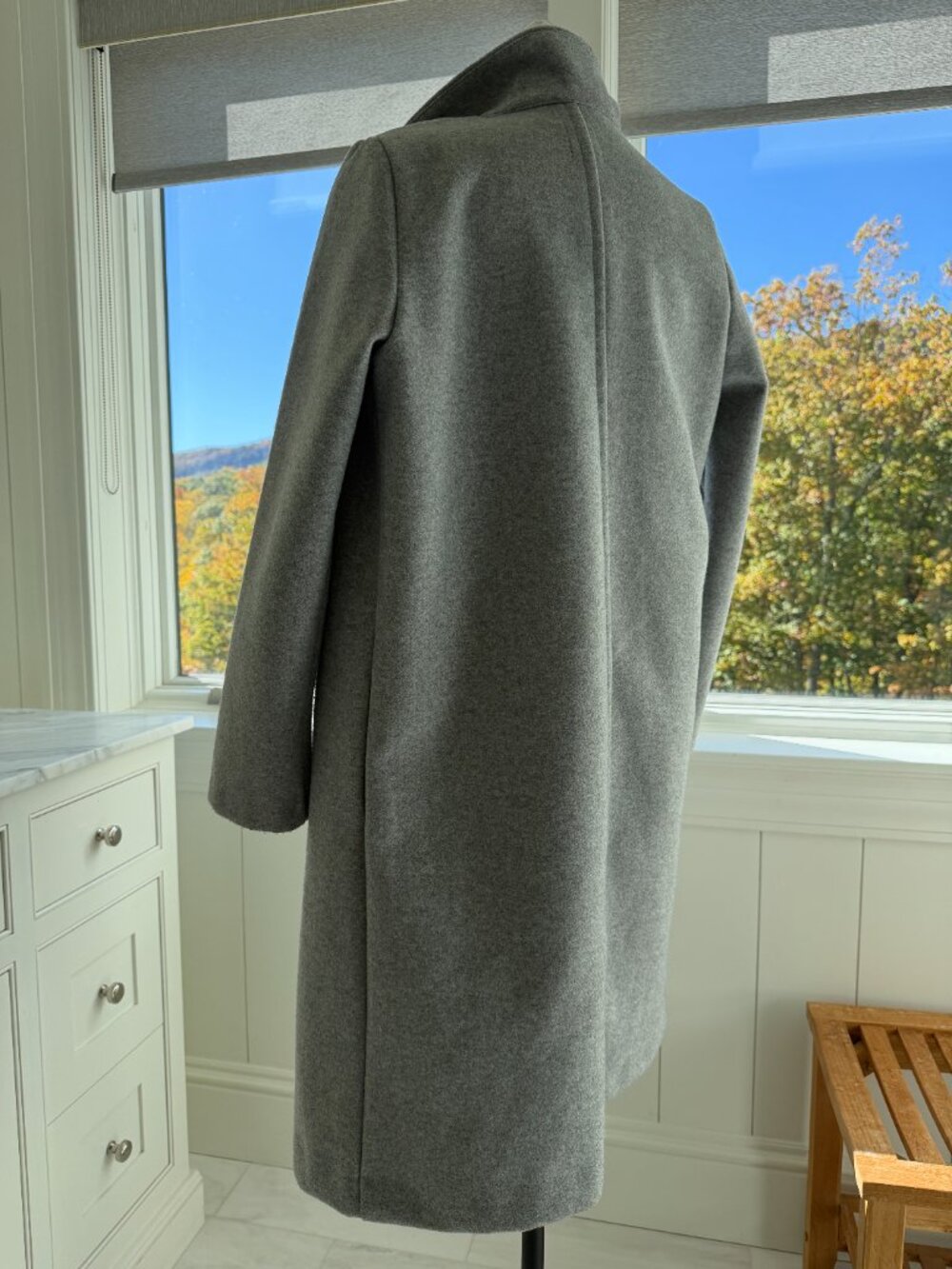 Fall Grey Coat - Picture 4 of 8